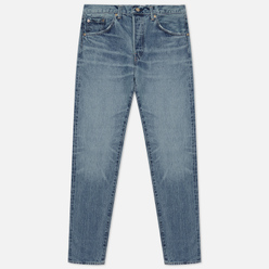 Edwin Мужские джинсы Slim Tapered Kurabo Recycle Denim Red Selvage 14 Oz