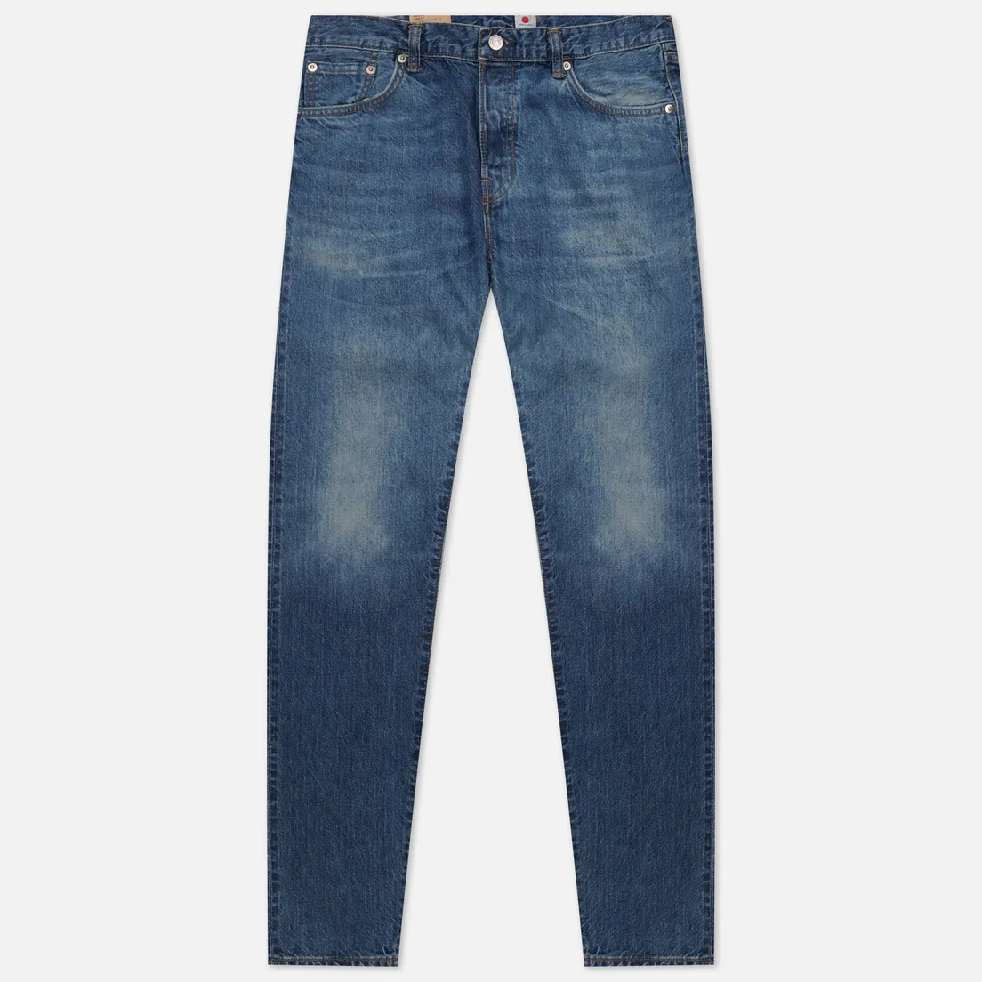 Edwin Мужские джинсы Slim Tapered Kaihara Indigo Blue x White Selvage 11 Oz