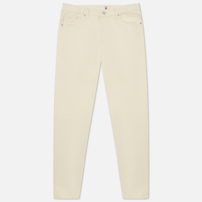 Мужские джинсы Edwin, цвет бежевый, размер 34/32 I030687.05.99 Slim Tapered Nihon Menpu Natural Red Selvage 12.5 Oz - фото 1