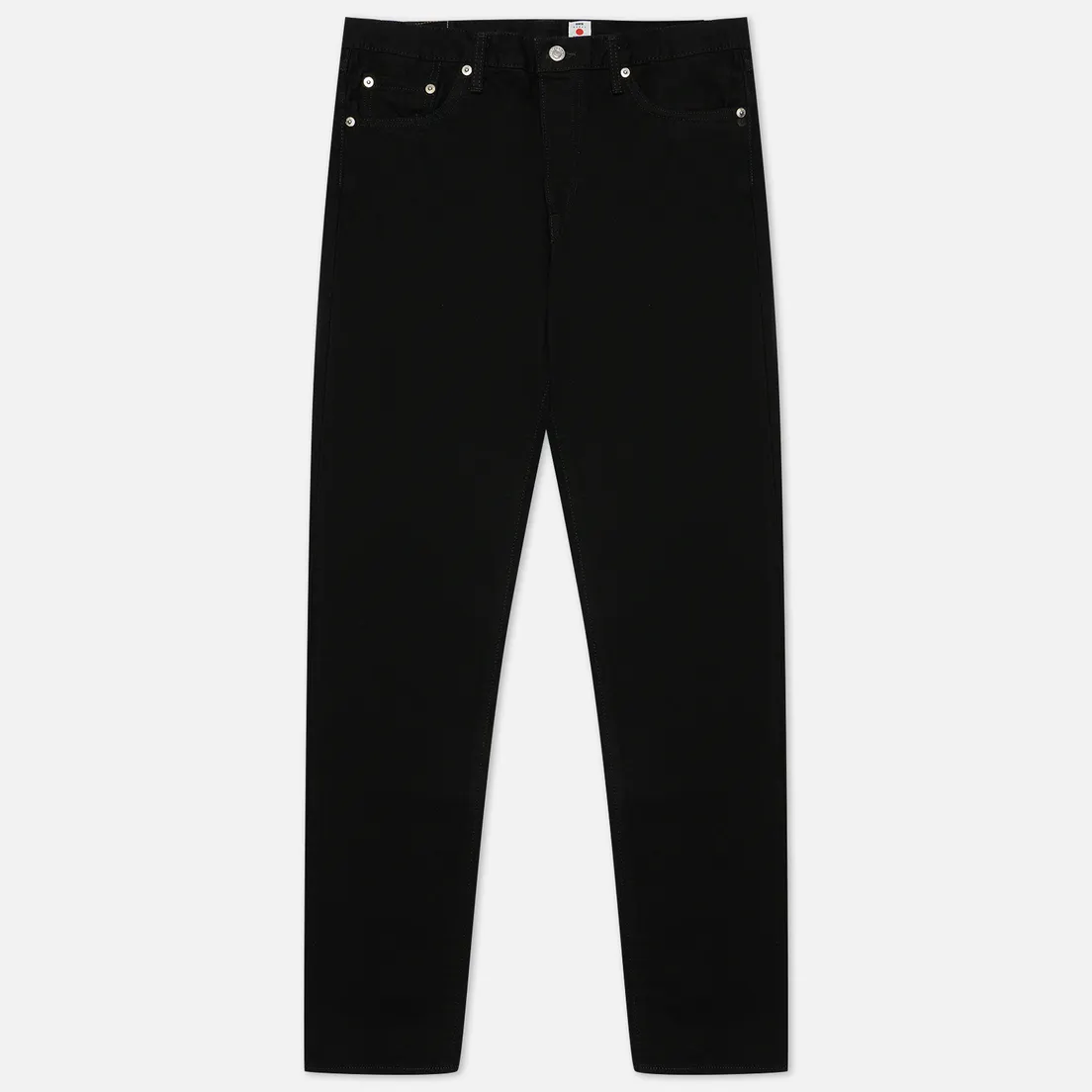 Edwin Мужские джинсы Slim Tapered Kaihara Right Hand Black Denim 13 Oz