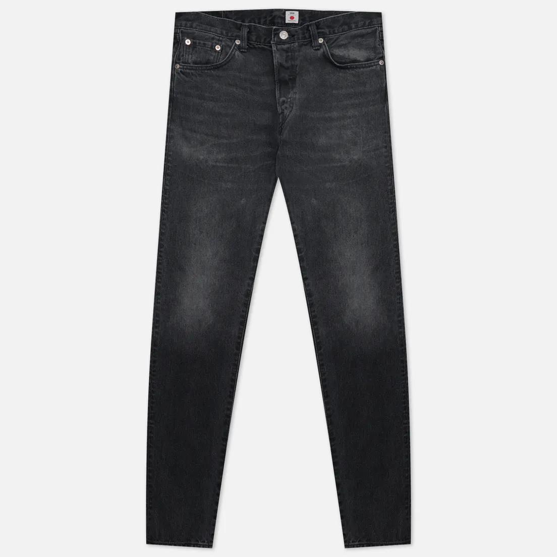 Edwin Мужские джинсы Slim Tapered Kaihara Right Hand Black Denim 13 Oz