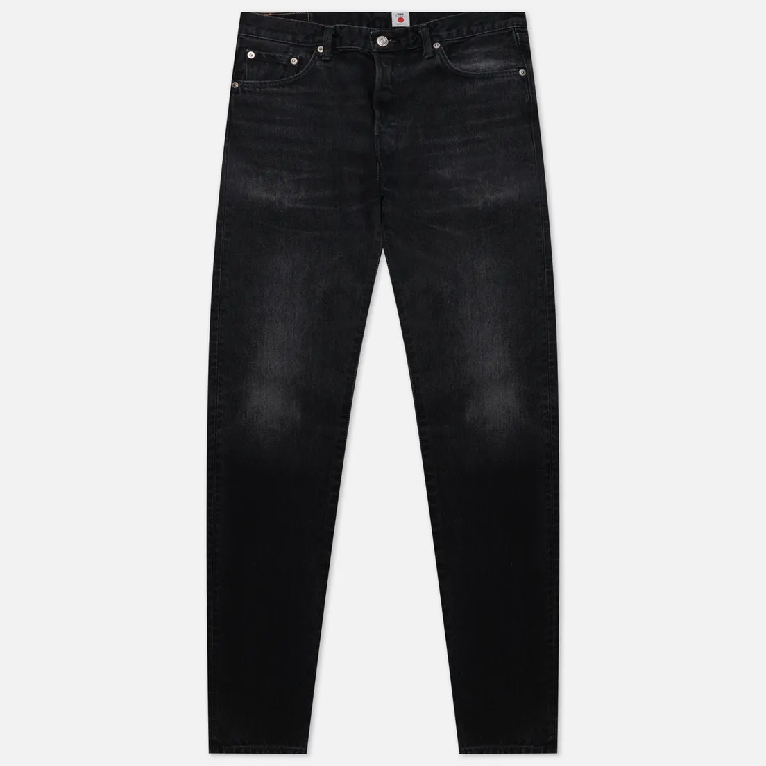 Edwin Мужские джинсы Slim Tapered Kaihara Right Hand Black Denim 13 Oz