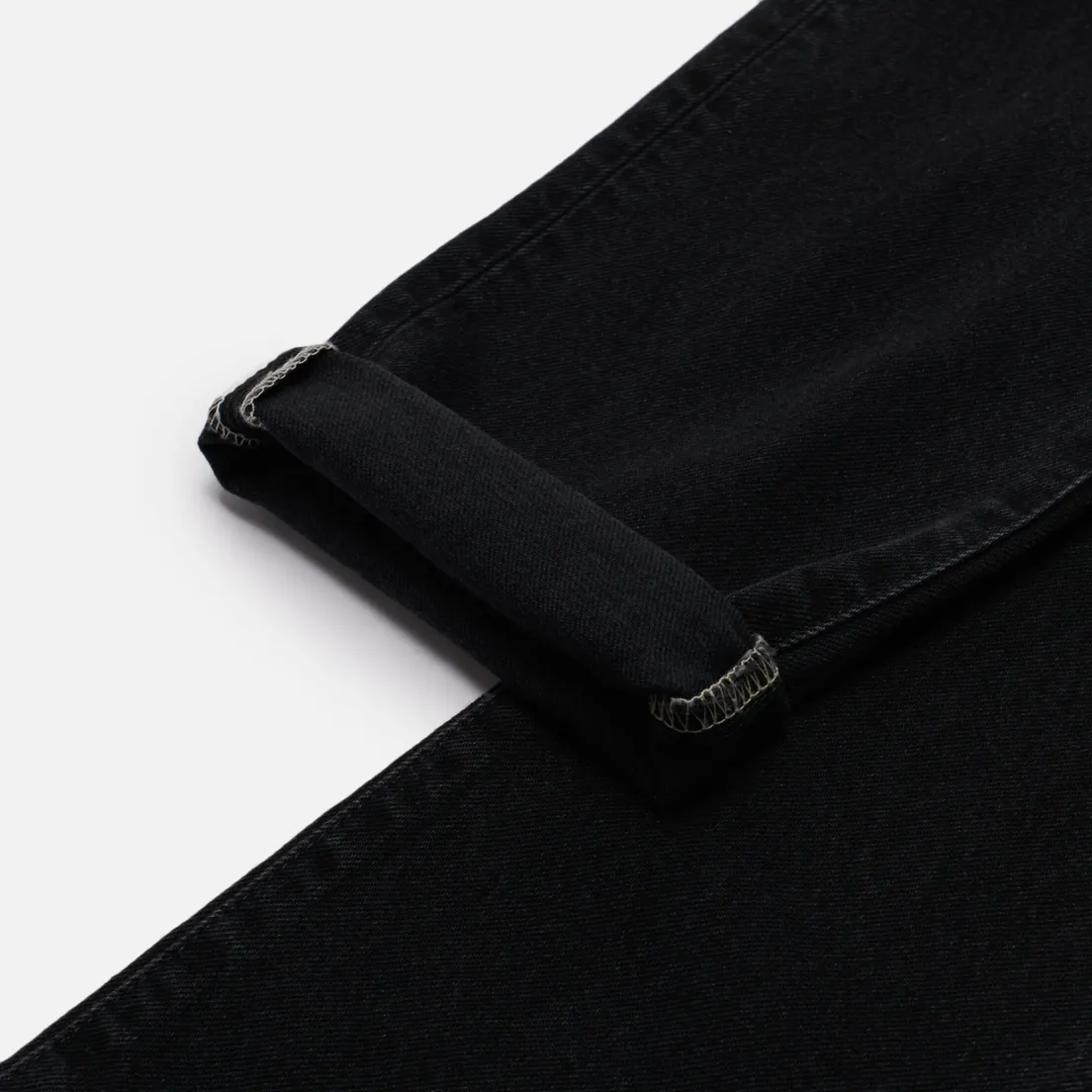 Edwin Мужские джинсы Slim Tapered Kaihara Right Hand Black Denim 13 Oz