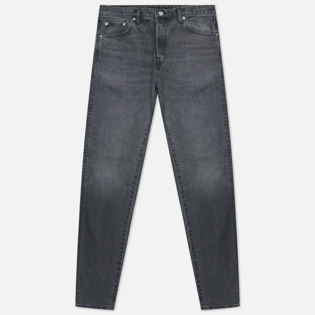 Edwin Мужские джинсы Slim Tapered Kaihara Right Hand Black Denim 13 Oz