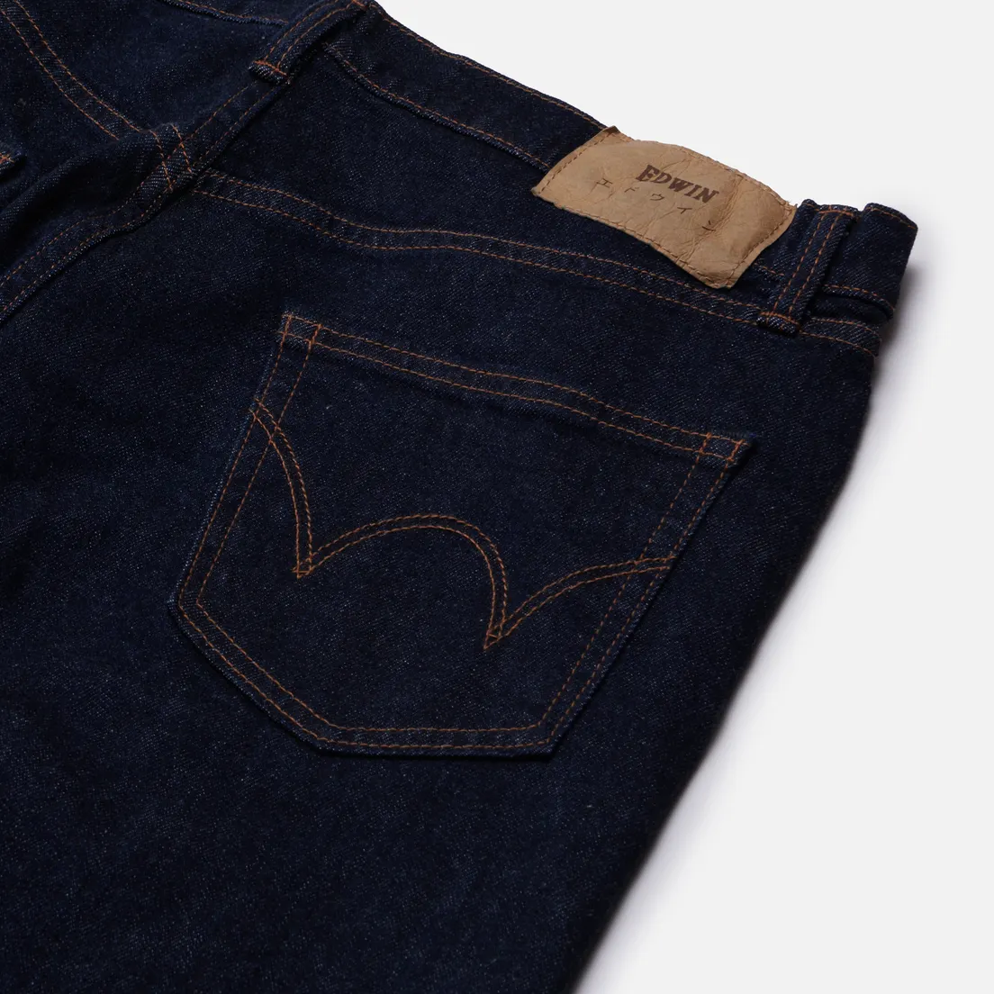 Edwin Мужские джинсы Slim Tapered Kaihara Pure Indigo Stretch Denim 13 Oz