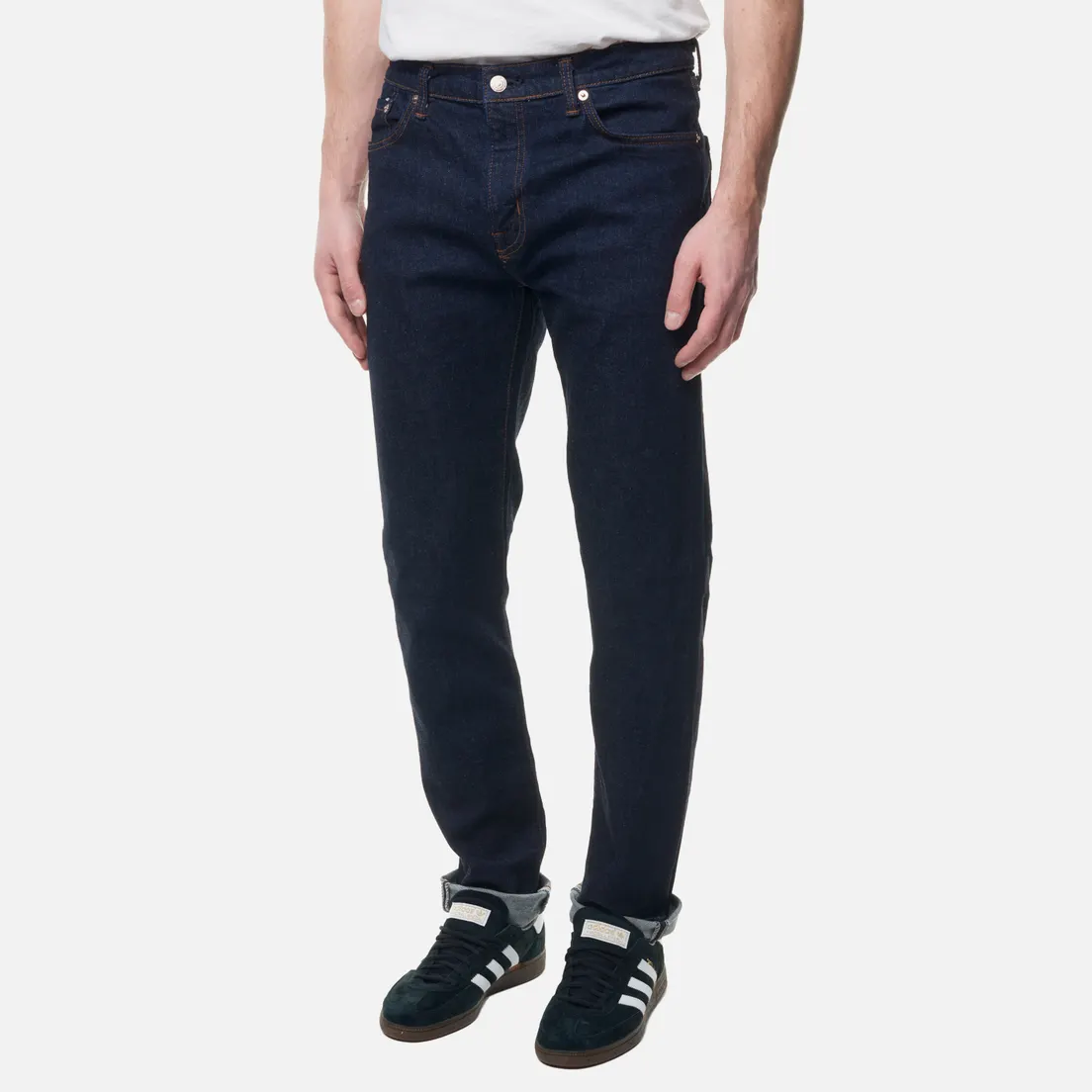 Edwin Мужские джинсы Slim Tapered Kaihara Pure Indigo Stretch Denim 13 Oz