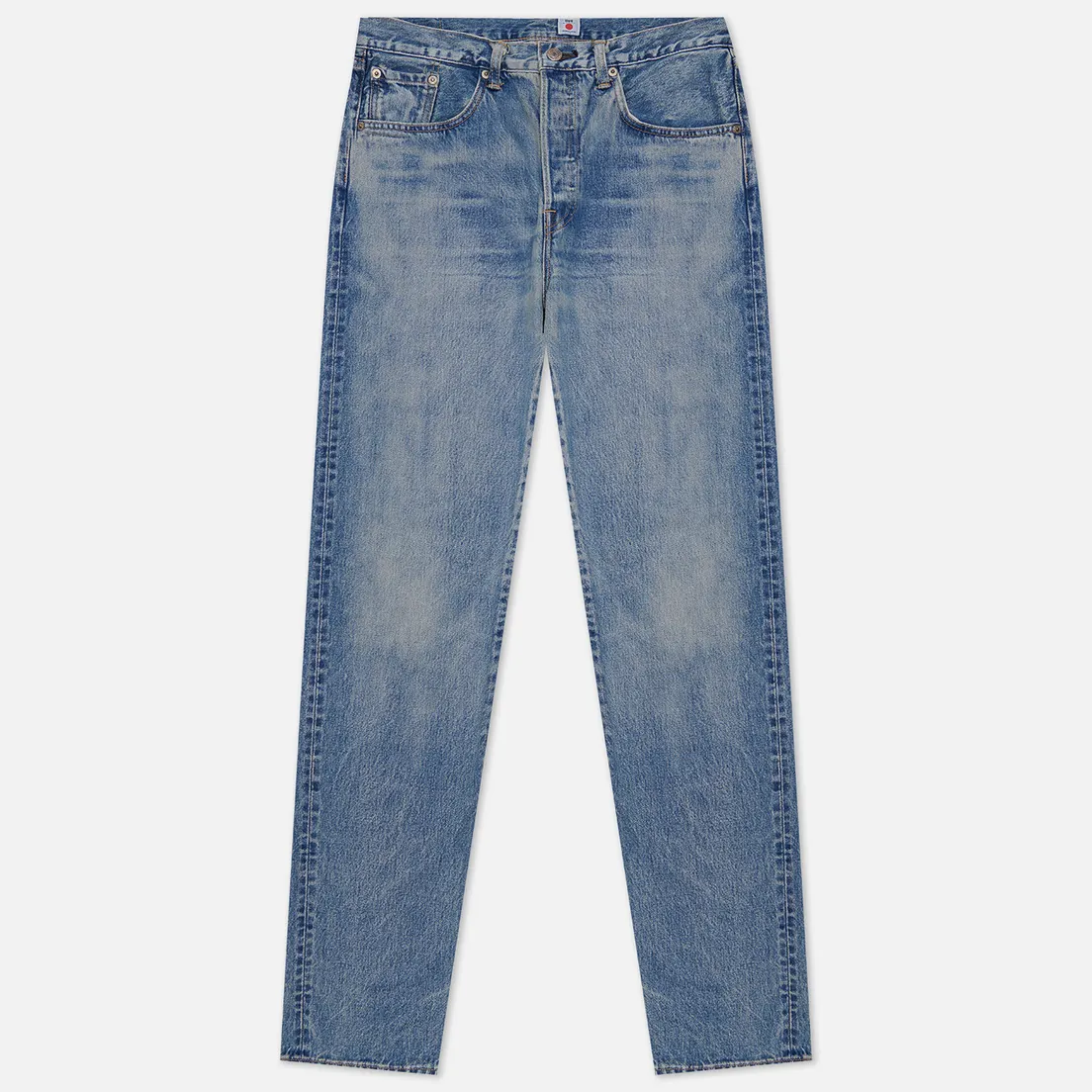Edwin Мужские джинсы Loose Straight Kaihara Dark Pure Indigo Rainbow Selvage 13.5 Oz