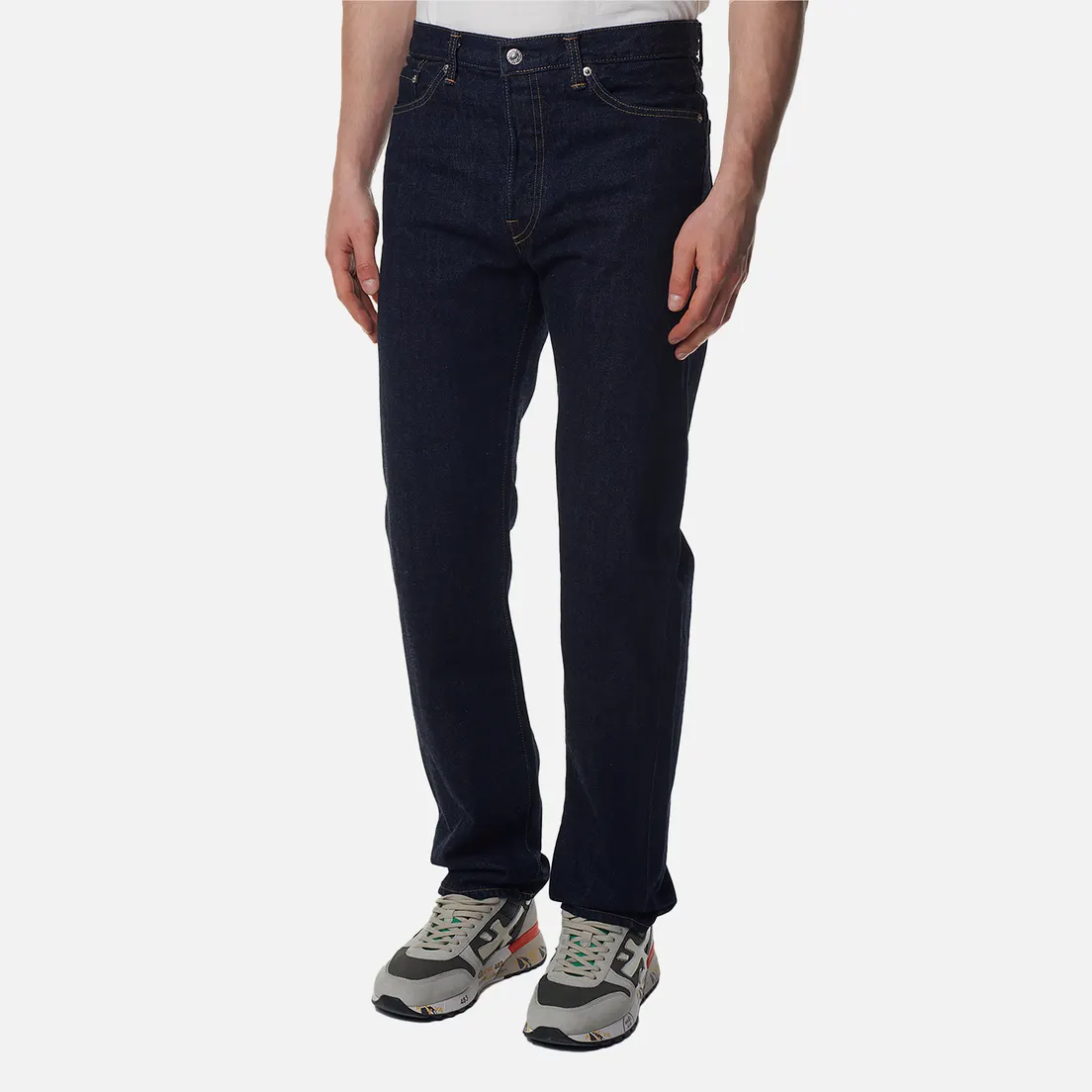 Edwin Мужские джинсы Loose Straight Kurabo Recycle Denim Red Selvage 14 Oz