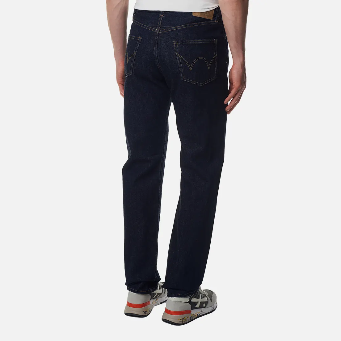 Edwin Мужские джинсы Loose Straight Kurabo Recycle Denim Red Selvage 14 Oz