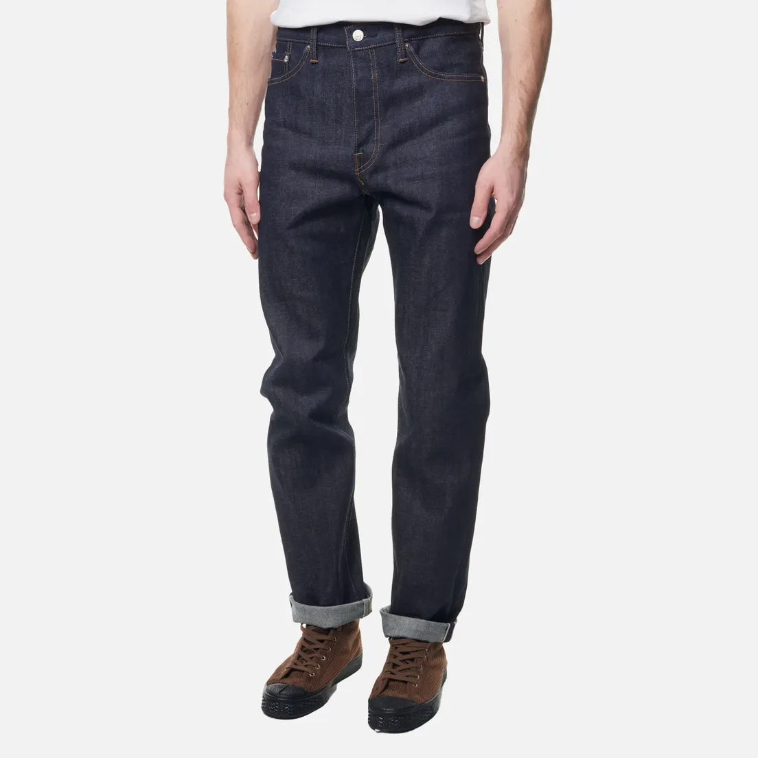 Edwin Мужские джинсы Loose Straight Kurabo Recycle Denim Red Selvage 14 Oz