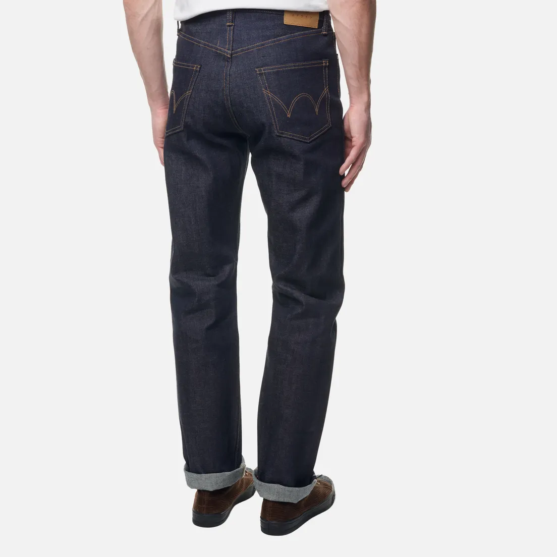 Edwin Мужские джинсы Loose Straight Kurabo Recycle Denim Red Selvage 14 Oz