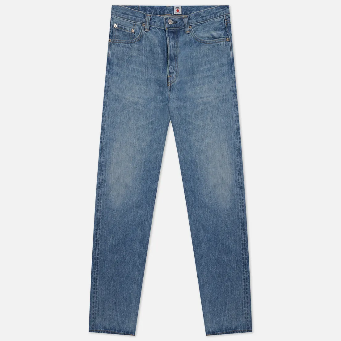 Edwin Мужские джинсы Loose Straight Kurabo Recycle Denim Red Selvage 14 Oz