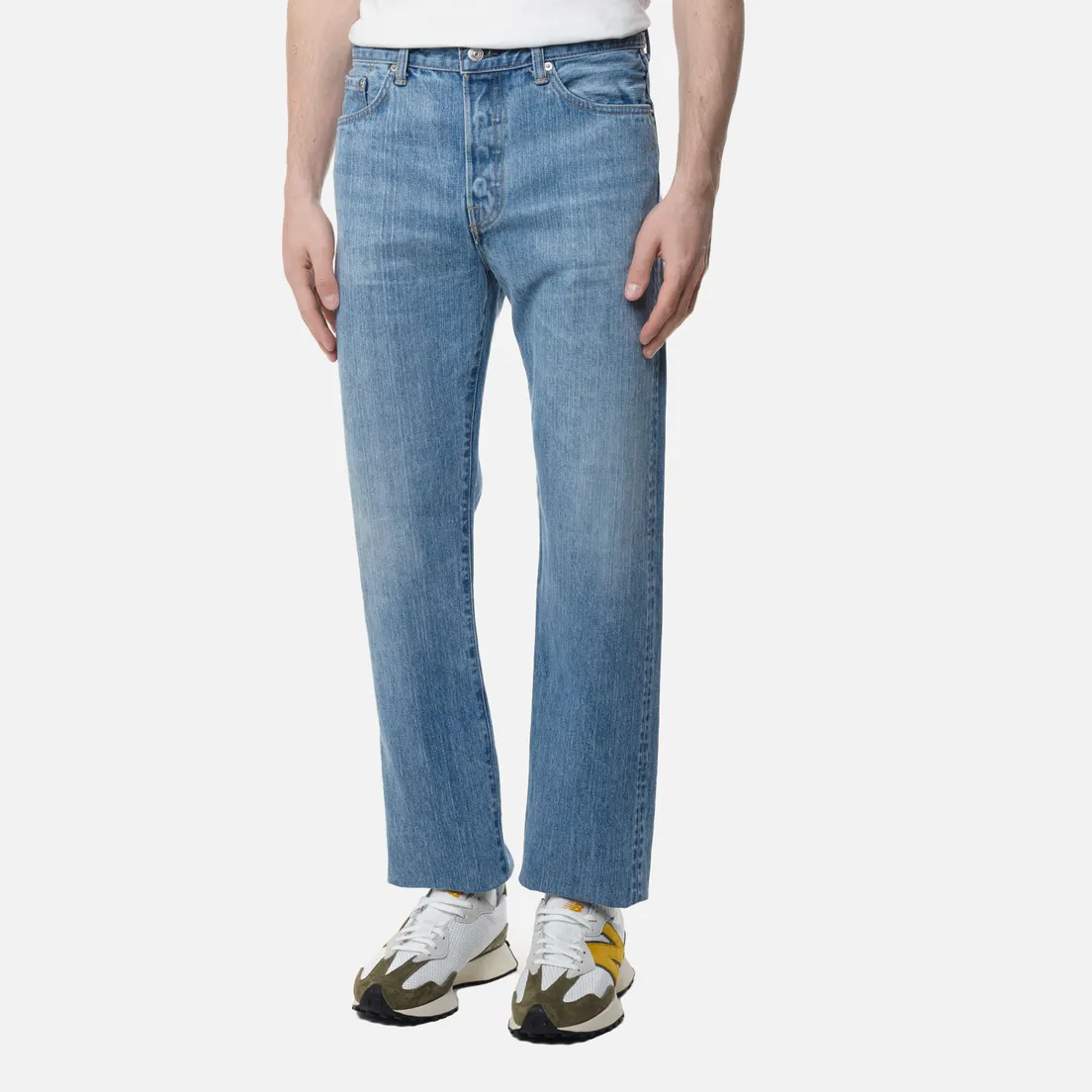 Edwin Мужские джинсы Loose Straight Kurabo Recycle Denim Red Selvage 14 Oz