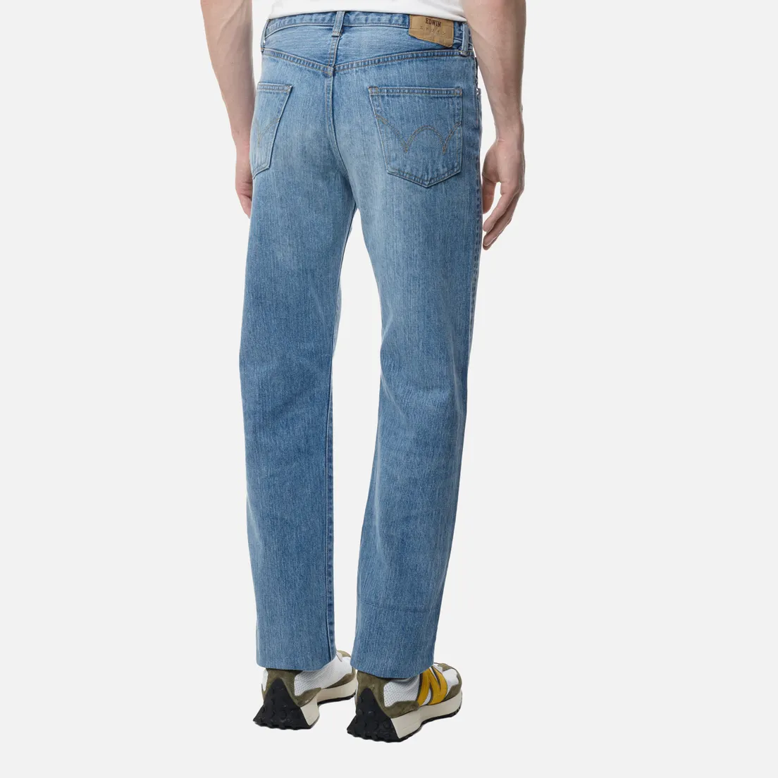 Edwin Мужские джинсы Loose Straight Kurabo Recycle Denim Red Selvage 14 Oz