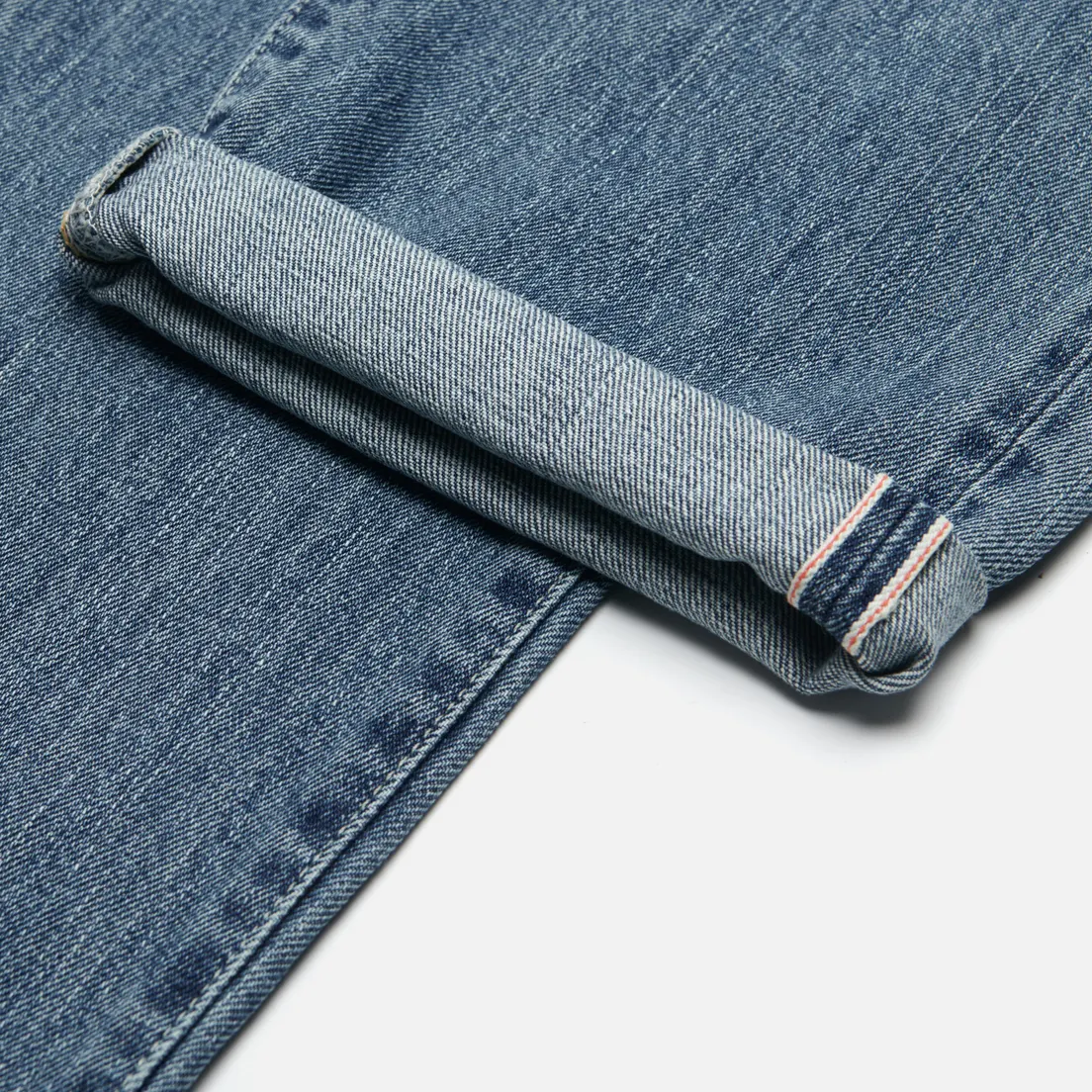 Edwin Мужские джинсы Loose Straight Kurabo Recycle Denim Red Selvage 14 Oz