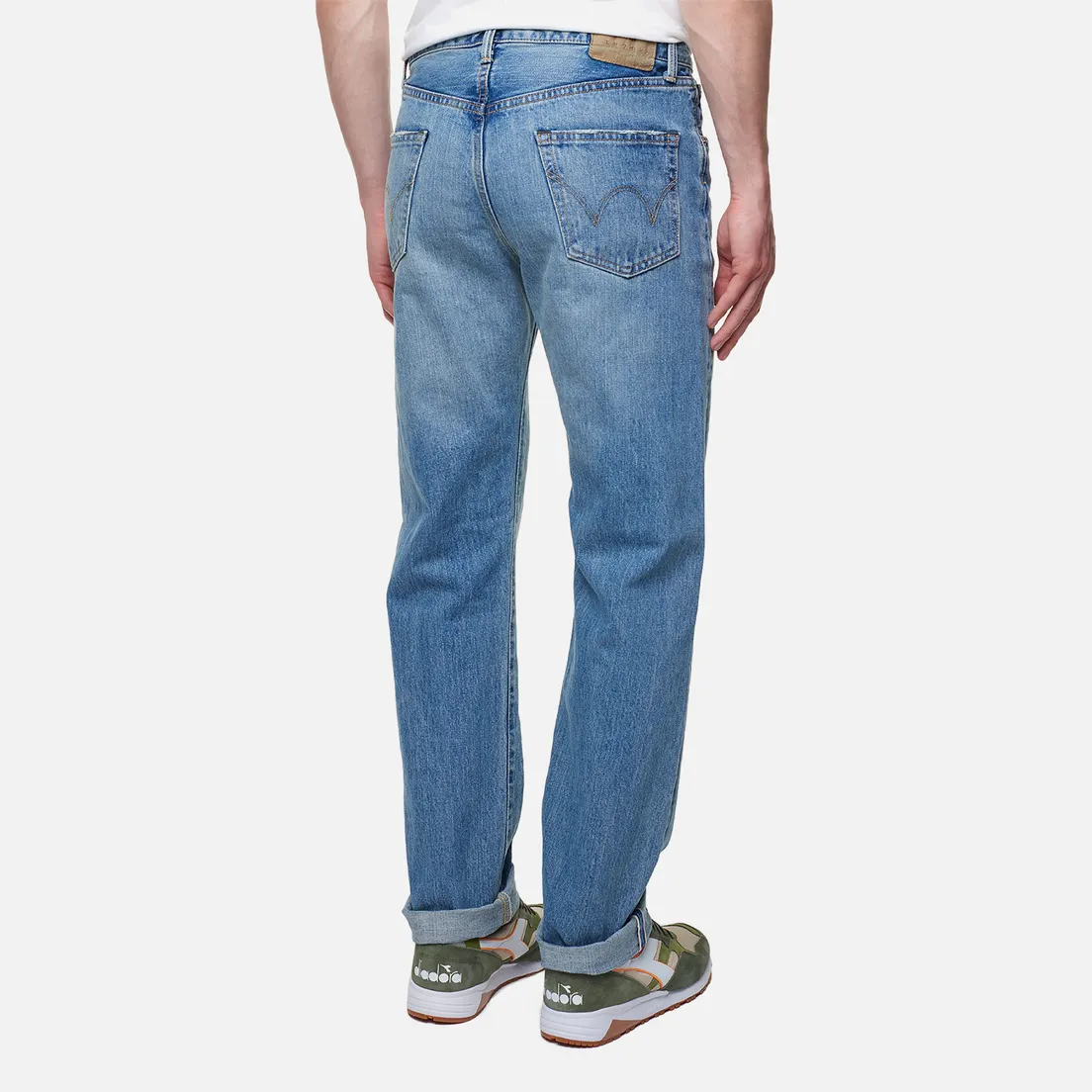 Edwin Мужские джинсы Loose Straight Kurabo Recycle Denim Red Selvage 14 Oz