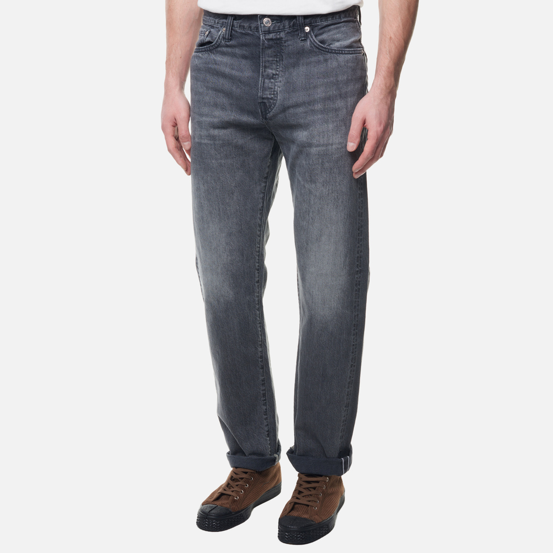 Edwin Мужские джинсы Loose Straight Kaihara Purple x White Selvage 11 Oz