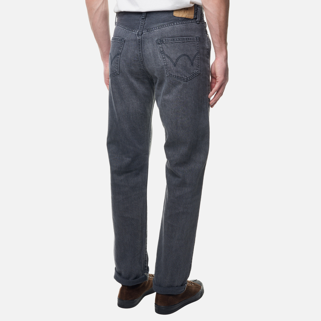 Edwin Мужские джинсы Loose Straight Kaihara Purple x White Selvage 11 Oz