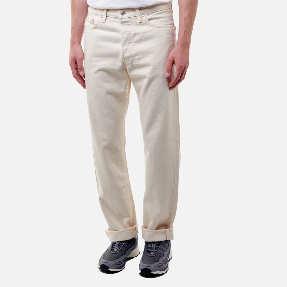 Edwin Мужские джинсы Loose Straight Nihon Menpu Natural Red Selvage 12.5 Oz
