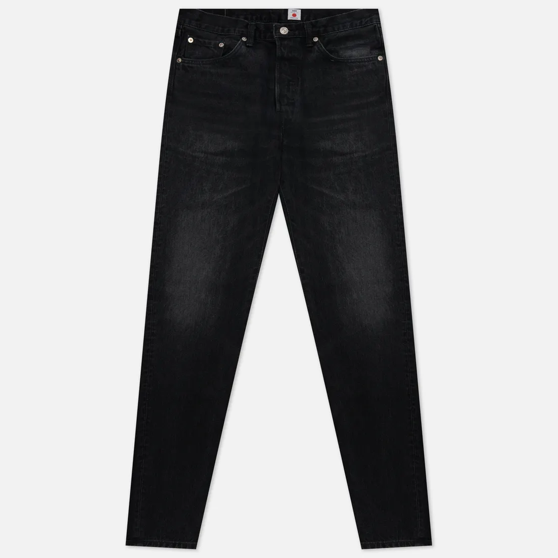 Edwin Мужские джинсы Loose Straight Kaihara Right Hand Black Denim 13 Oz