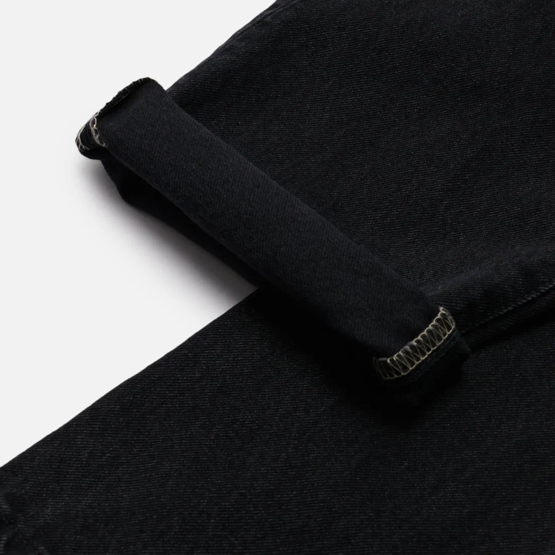 Edwin Мужские джинсы Loose Straight Kaihara Right Hand Black Denim 13 Oz