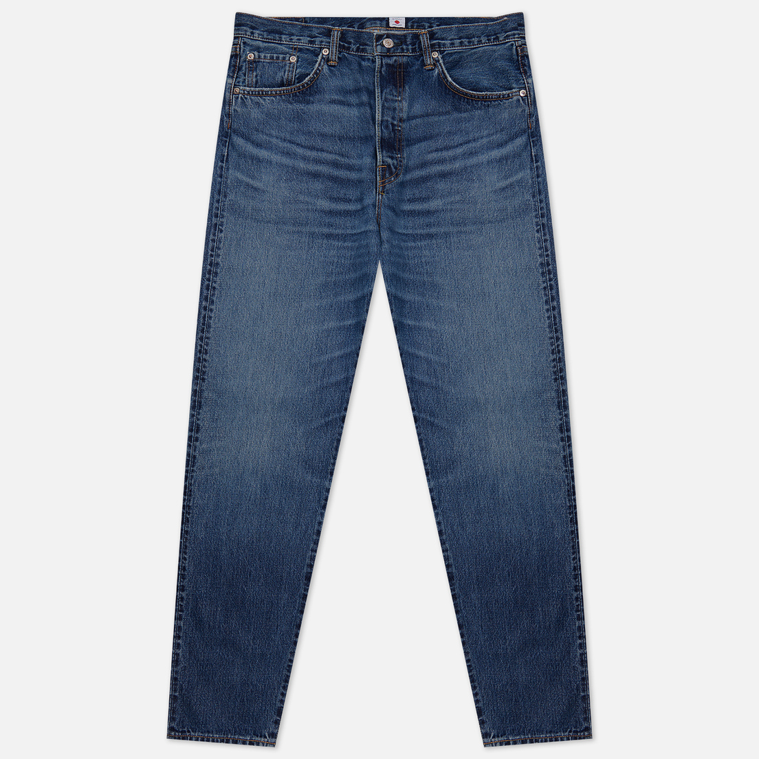 Edwin Мужские джинсы Loose Tapered Kaihara Dark Pure Indigo Rainbow Selvage 13.5 Oz