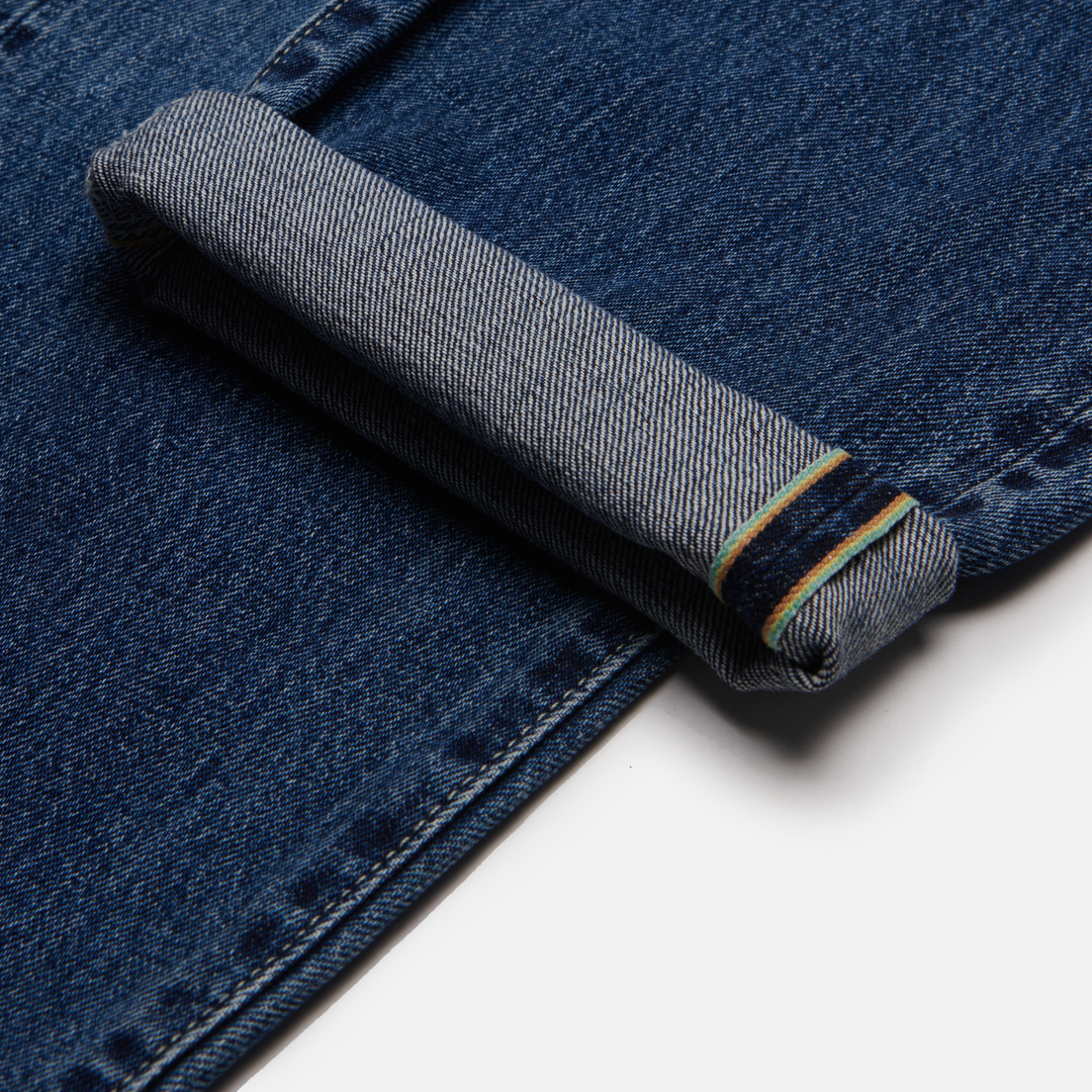 Edwin Мужские джинсы Loose Tapered Kaihara Dark Pure Indigo Rainbow Selvage 13.5 Oz