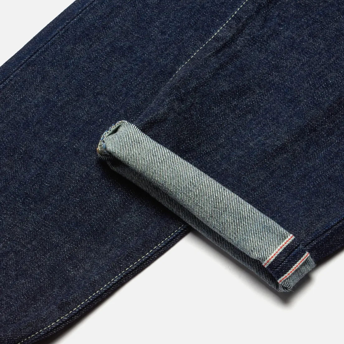 Edwin Мужские джинсы Loose Tapered Kurabo Recycle Denim Red Selvage 14 Oz