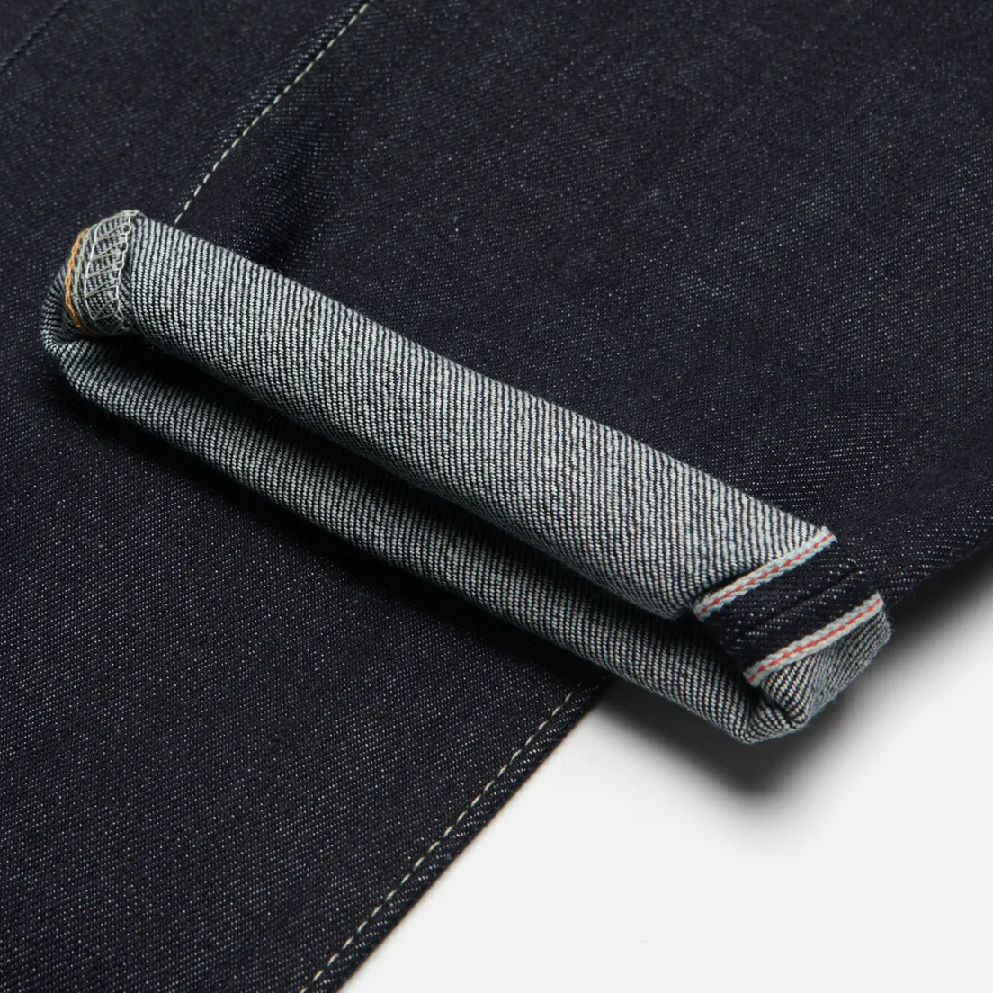 Edwin Мужские джинсы Loose Tapered Kurabo Recycle Denim Red Selvage 14 Oz