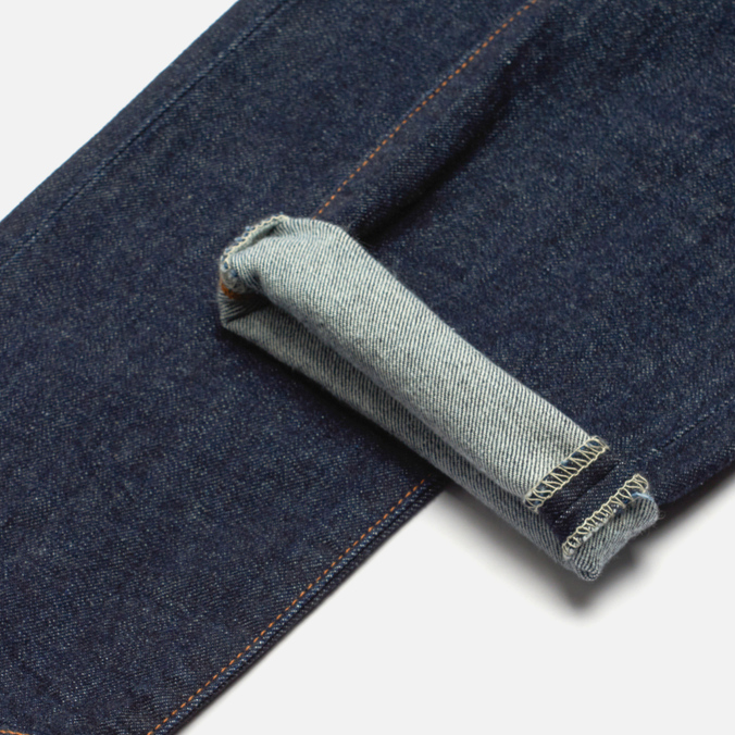 Мужские джинсы Edwin, цвет синий, размер 32/32 I030705.01.02 Skinny Kaihara Pure Indigo Stretch Denim 13 Oz - фото 4