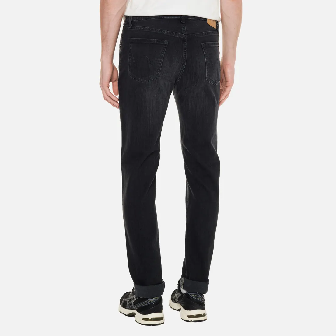 Edwin Мужские джинсы Skinny Kaihara Black x Black Stretch Denim 12.5 Oz