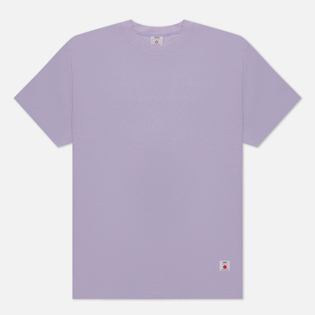 фото Мужская футболка edwin boxy short fit, цвет фиолетовый, размер s