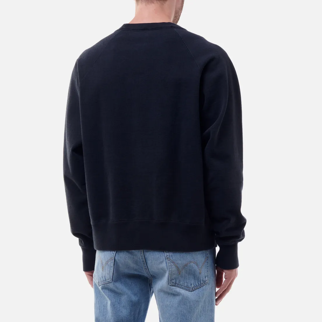 Edwin Мужская толстовка Raglan-Sleeve Crew Neck