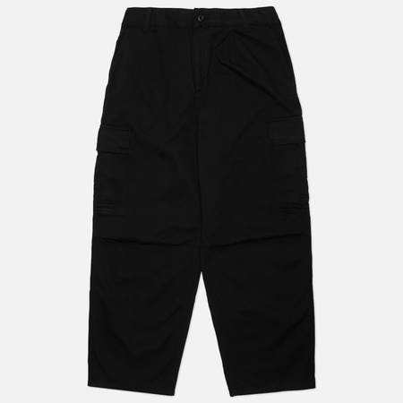 Мужские брюки Carhartt WIP Cole Cargo, цвет чёрный, размер 30