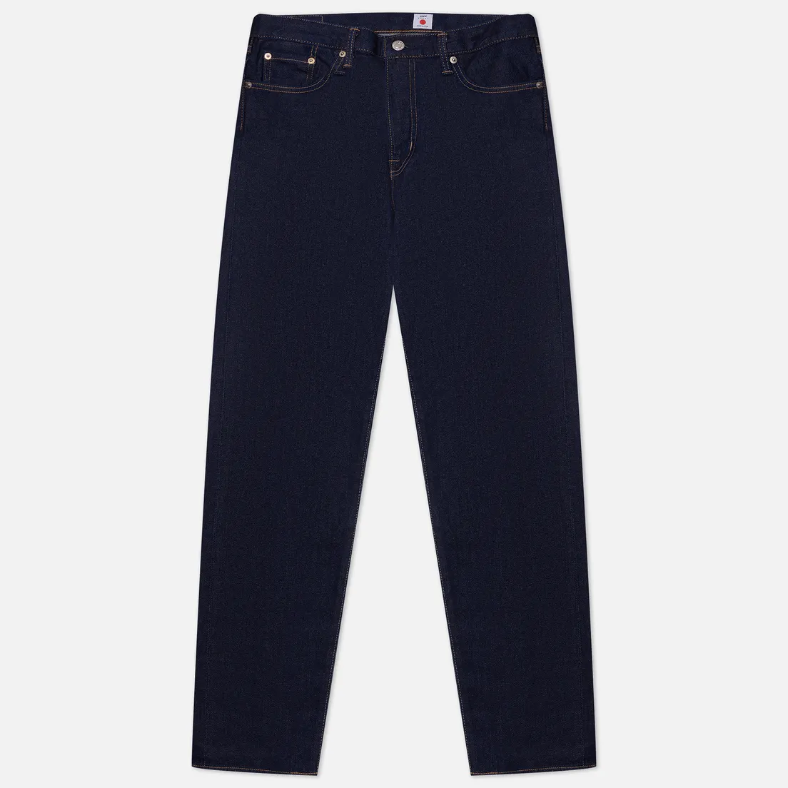 Edwin Мужские джинсы Loose Tapered Kaihara Blue Stretch Denim Green x White Selvage 12.5 Oz