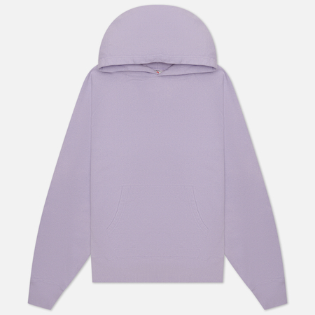 фото Мужская толстовка edwin raglan-sleeve hoodie, цвет фиолетовый, размер s