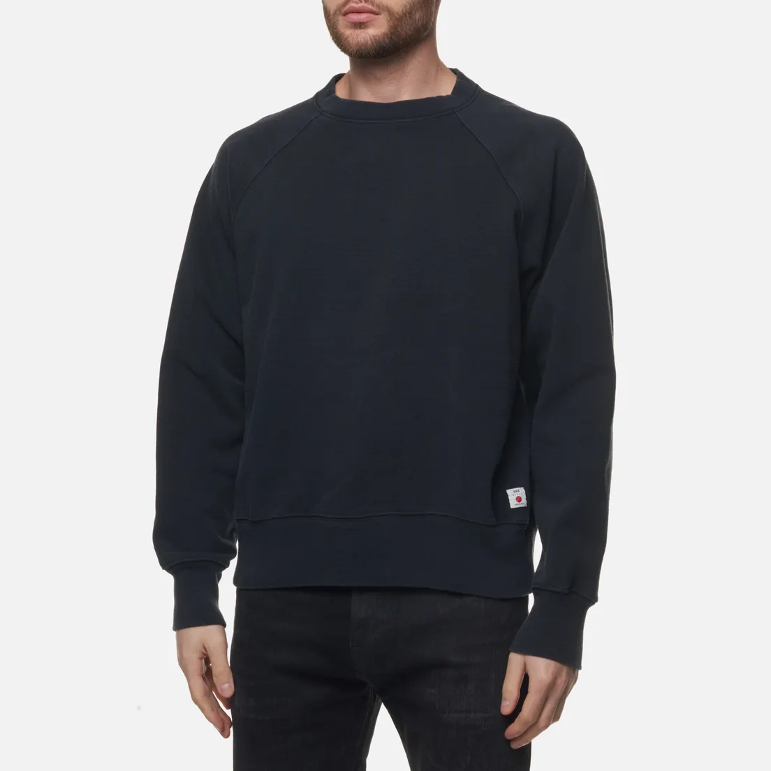 Edwin Мужская толстовка Raglan-Sleeve Crew Neck