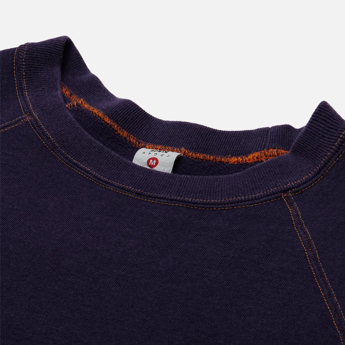 Edwin Мужская толстовка Raglan-Sleeve Crew Neck