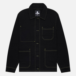 Edwin Мужская джинсовая куртка Unity Work Comfort Stay Black Denim 12.23 Oz
