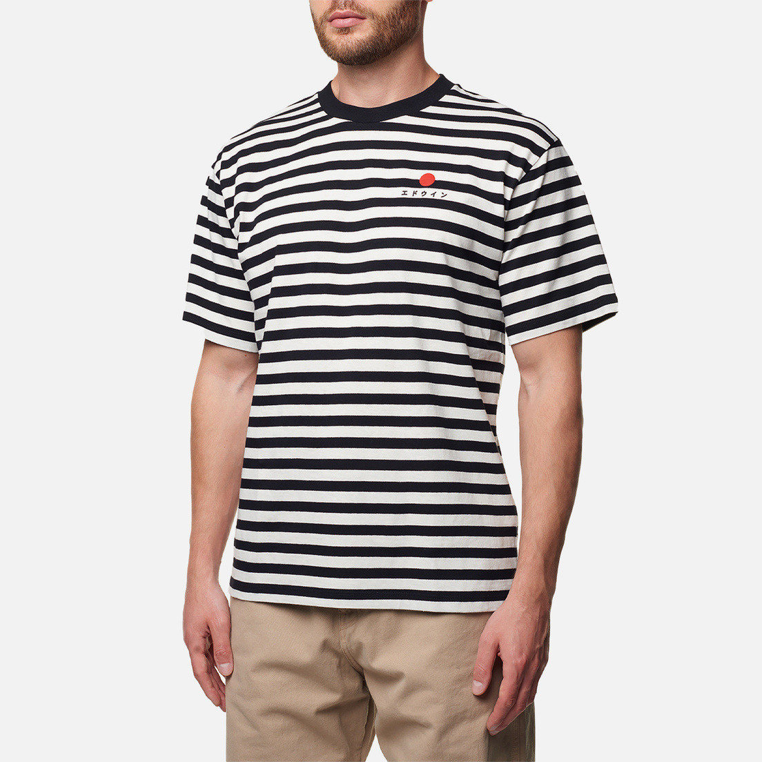 Edwin Мужская футболка Basic Stripe