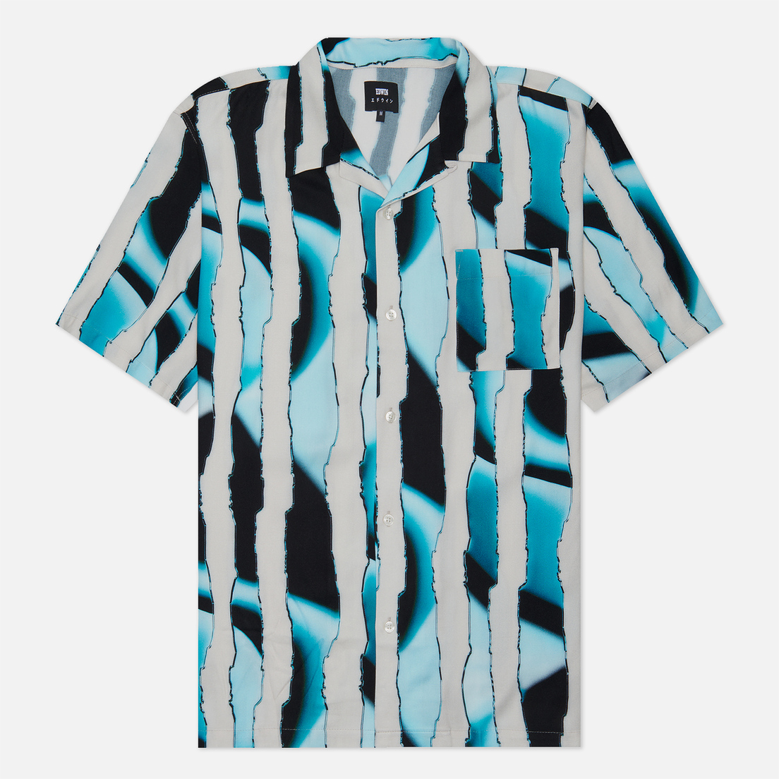 Edwin Мужская рубашка Multidimensional Stripes