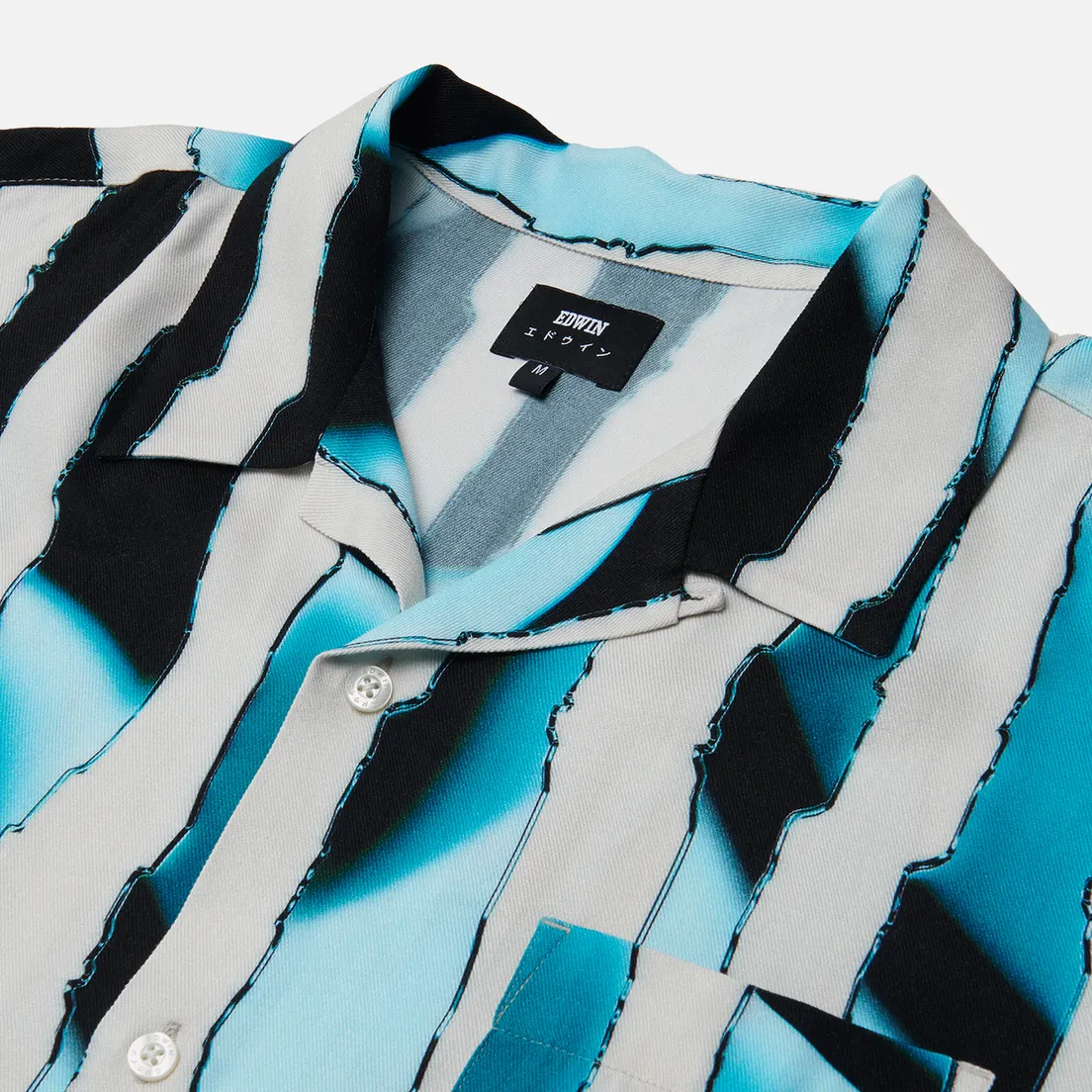Edwin Мужская рубашка Multidimensional Stripes