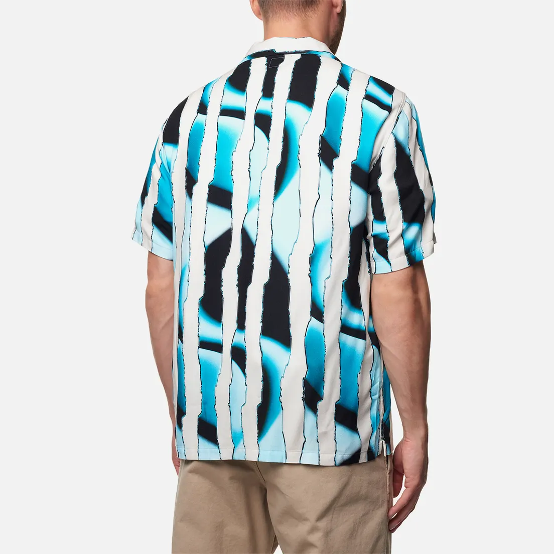 Edwin Мужская рубашка Multidimensional Stripes