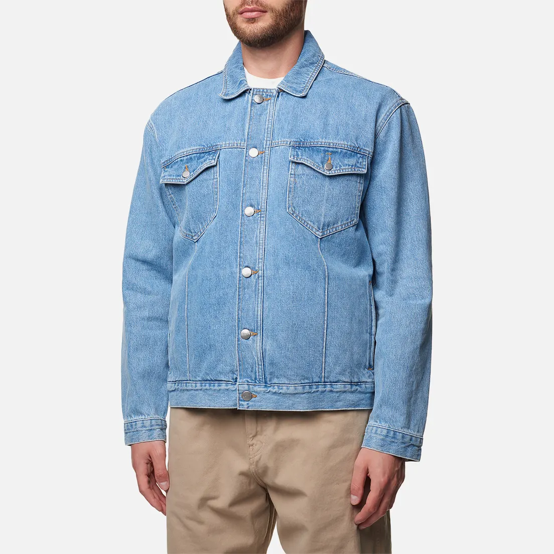 Edwin Мужская джинсовая куртка Garland Cotton Hemp Denim 14 Oz