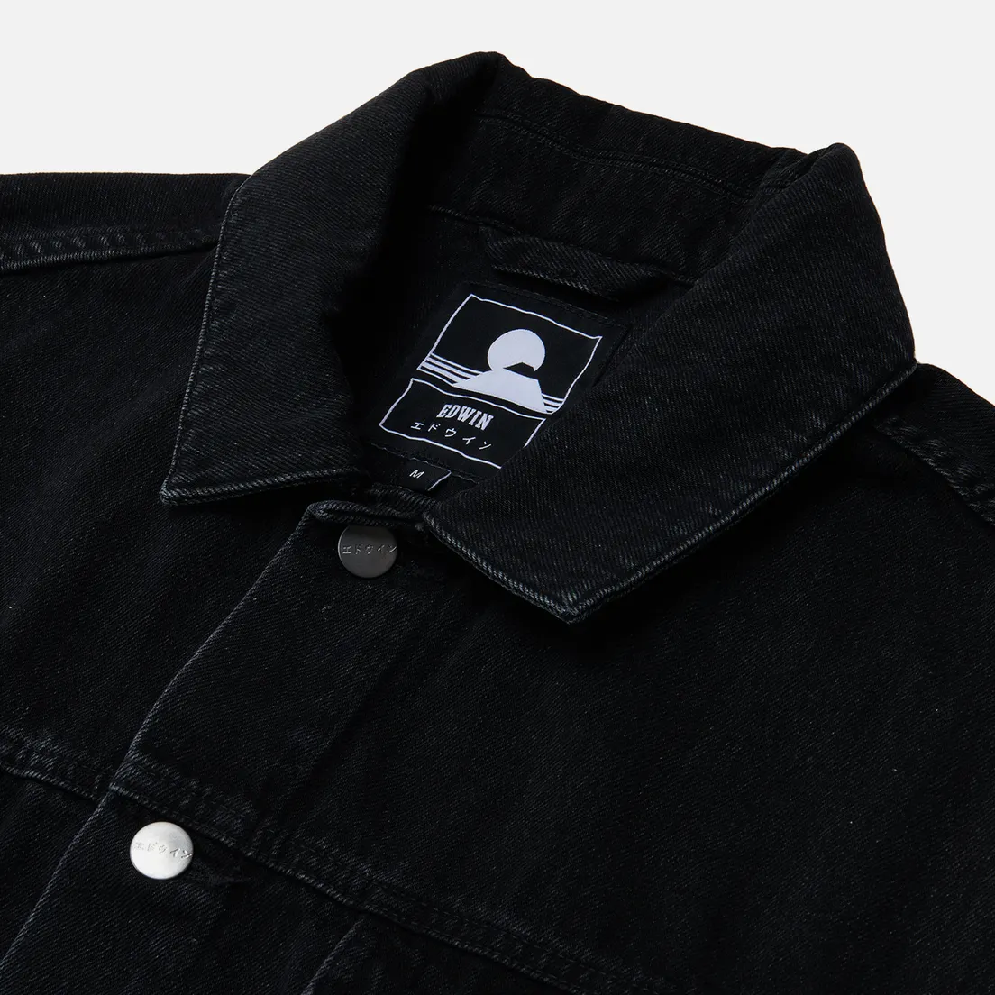 Edwin Мужской жилет Jolien Pembroke Black Denim 13.56 Oz