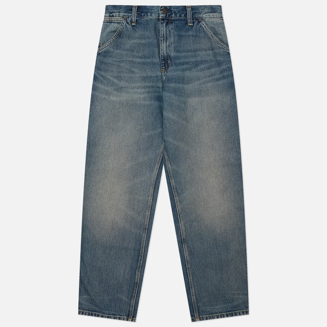 Carhartt WIP Мужские джинсы Single Knee Smith Denim 13.5 Oz