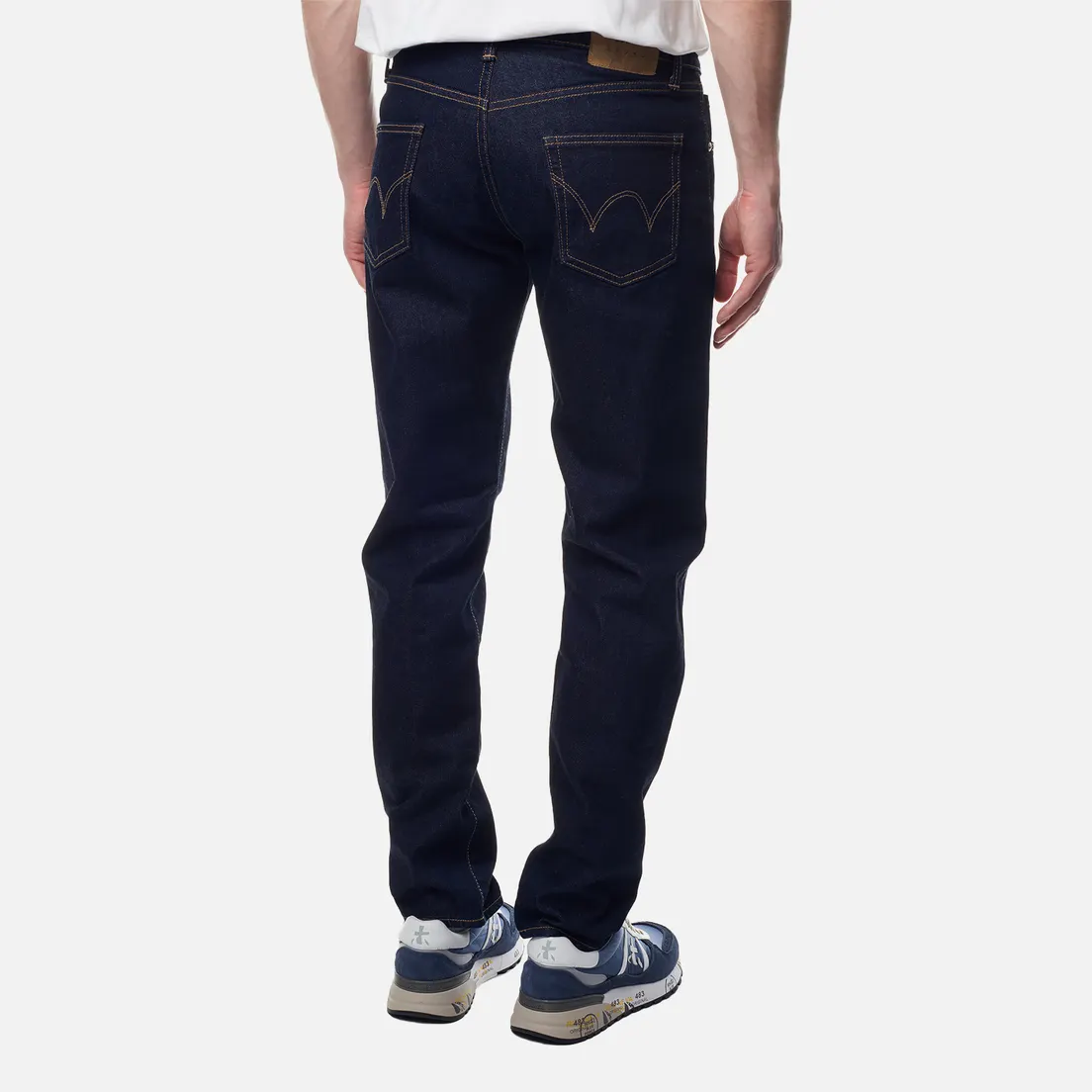Edwin Мужские джинсы Regular Tapered Kaihara Pure Indigo Stretch Denim 13 Oz