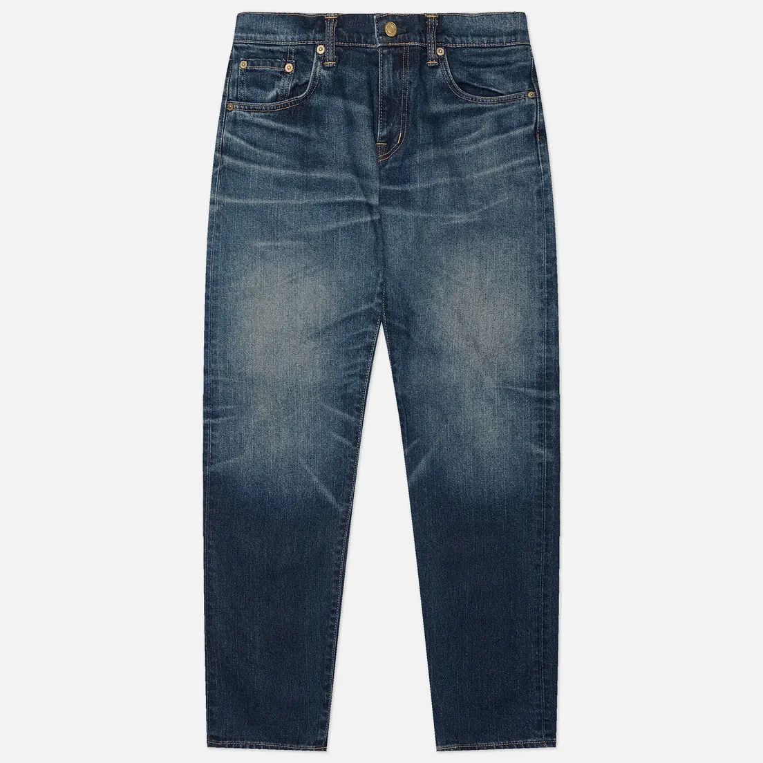 Edwin Мужские джинсы Regular Tapered Kaihara Pure Indigo Stretch Denim 13 Oz