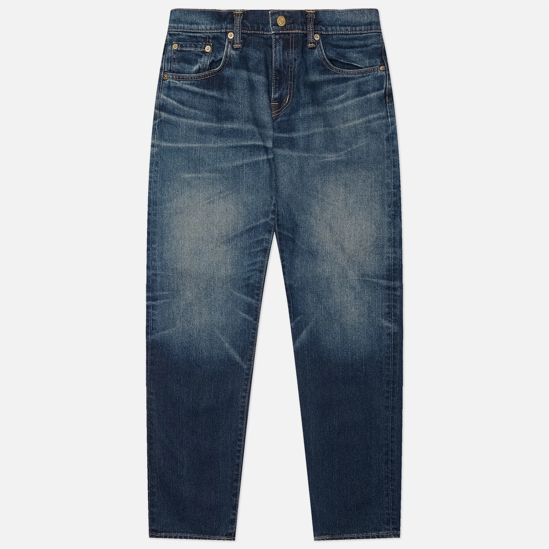 Edwin Мужские джинсы Regular Tapered Kaihara Pure Indigo Stretch Denim 13 Oz
