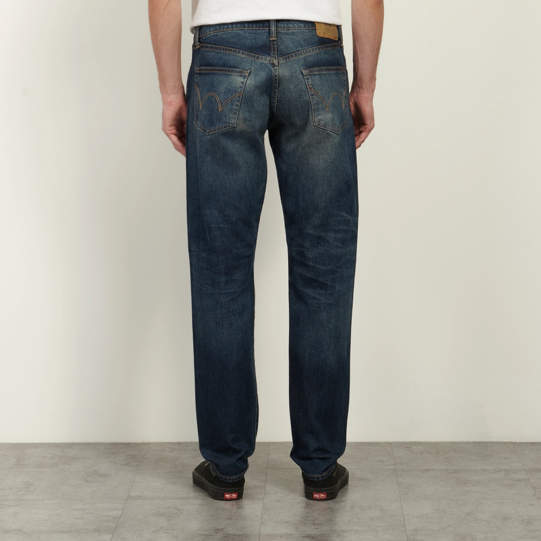Edwin Мужские джинсы Regular Tapered Kaihara Pure Indigo Stretch Denim 13 Oz
